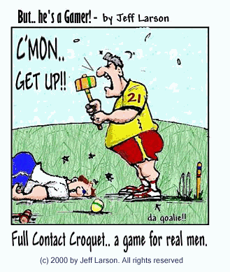 Full Contact Croquet by Jeff Larson